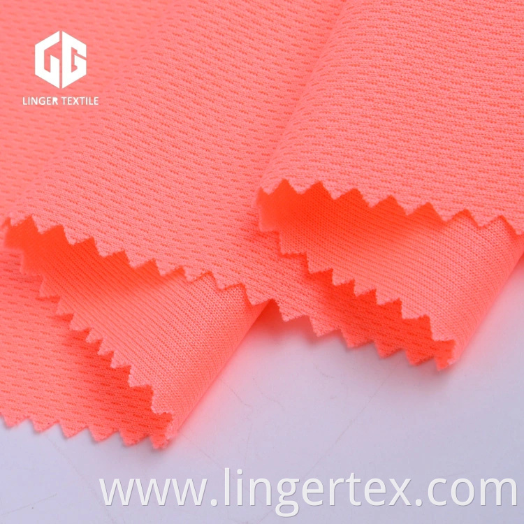 100% Polyester Mesh Fabric Breathable Fabrics for Sports Wear